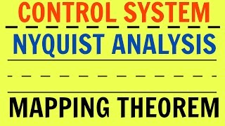 Nyquist Analysis  Mapping Theorem  Control System  Gate  IES  BARC ISRO [upl. by Frey]