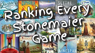 Ranking Every Stonemaier Game [upl. by Grier]