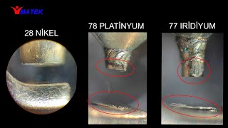 Buji Elektrotlarında Kullanılan Altın dahil MalzemelerSpark plug electrode material [upl. by Dietz]