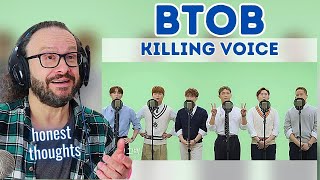 BTOB 비투비  Killing Voice 킬링보이스를  reaction [upl. by Arte]