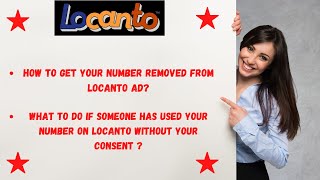 what to do if someone has posted your number on locanto how to complain about fake locanto ad [upl. by Christie]