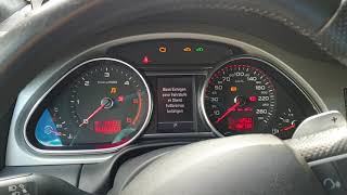 Audi Q7 V12 TDI Start [upl. by Arriaes]