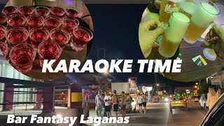 Karaoke time at Bar Fantasy with friends  Laganas Zante  Summer 2024 [upl. by Bennet505]