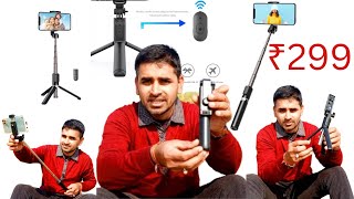 Selfie Stick Tripod  Hold up Wireless Remote selfie stick R1 Bluetooth Selfie Stick Full Review [upl. by Alcock]