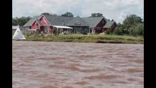 Wolfville to Port Williams via the Wolfville Harbour and Cornwallis river [upl. by Nanerb]