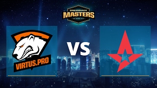 Virtuspro vs Astralis  DreamHack Masters Las Vegas 2017 Dzień 5  Mapa 3 [upl. by Ydnih]