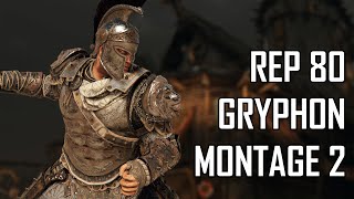 A Gryphon With No Name  For Honor Rep 80 Gryphon Montage 2 [upl. by Eidarb]