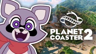 🔴Indigo Park Creator Builds a Theme Park 🔴  Planet Coaster 2 amp Zombies lol [upl. by Sibel713]