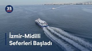 İZDENİZden Bayrama Özel Midilli Seferi [upl. by Ellemaj]