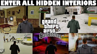 GTA San Andreas Enterable Hidden Interior Mod [upl. by Ladnyc]