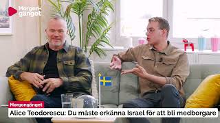 Alice Teodorescu Måwe KD Svenska medborgare måste erkänna Israel [upl. by Nohpets]