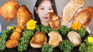 복어의 그것🐡 복어 정소 스페셜🐡 구이 튀김 덮밥 탕 먹방 Puffer fish milt eating show mukbang korean food [upl. by Gnouhc]