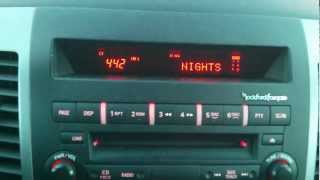 RDS display on a tweaked Mitsubishi radio [upl. by Tongue]