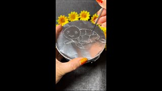 ODD ASMR  Satisfying Aluminum Foil Creative Sound ASMR  Turtle Plane amp X trending viral [upl. by Dacie]