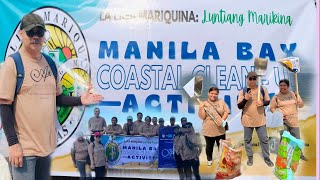 THE MANILA BAY CLEANUP DRIVE dolomitewhitesandbeach pasaycity sakuragimotovlog [upl. by Nerro]