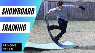 How to Practice Snowboarding at Home [upl. by Terrene]