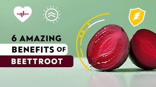 6 Amazing Benefits of Beetroot  Superfood Secrets Revealed [upl. by Leslie]