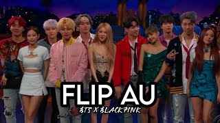 「 FLINCH AU  BLACKPINK X BTS  BLACKBANGTAN 」 [upl. by Goldin]