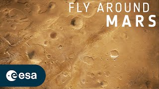 Fly around Ares Vallis on Mars [upl. by Bradski102]