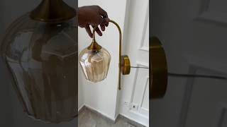 How to install wall lamp  tranding electrician shortvideo shorts short viralvideo [upl. by Hoem594]