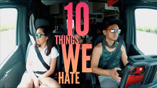 WINNEBAGO REVEL 4X4  EP21 10 THINGS WE HATE ABOUT OUR CAMPER VAN [upl. by Atteuqnas]