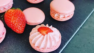 GANACHE montée à la fraise 🍓 [upl. by Mendive]