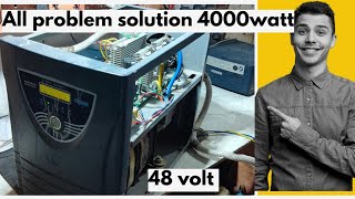 Microteck inverter jmsw 4000 charging problem [upl. by Marceau]