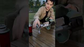 camping gadget stove for camping easy and light gas stove for camping [upl. by Aicilehp]