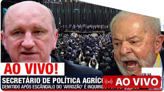 EX SERVIDOR EXONERADO POR LULA ENTREA TUDO LEILÃO DO ARROZ [upl. by Liagiba]