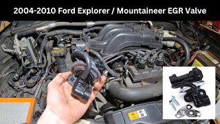 How to Replace an EGR Valve  20042010 Ford Explorer and Mercury Mountaineer [upl. by Marris]