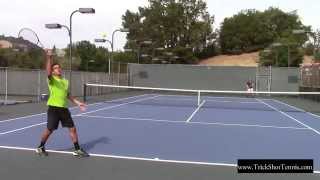 Worlds Best Tennis Trick Shots Trick Shot Tennis [upl. by Haimes178]