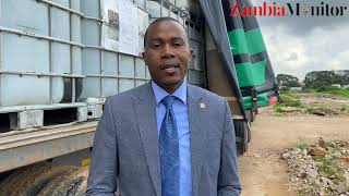 ZRA intercepts 80000 litres of smuggled ethanol valued at K31 million [upl. by Hairam38]