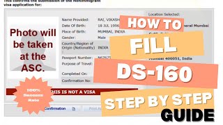 How To Fill DS160 Step By Step Guide In Hindi 100 Guaranteed Success  US Visa Application 2024 [upl. by Vaden]