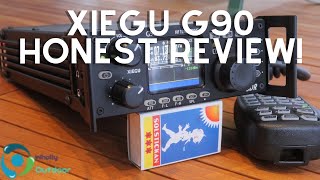 BEST BUDGET HF RADIO Xiegu G90 Review [upl. by Nylodnew]