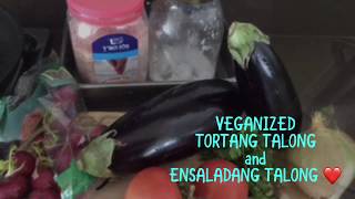 TORTANG TALONG and ENSALADANG TALONG ❤️ VEGAN [upl. by Noxaj]