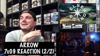 ARROW  7x09 ELSEWORLDS PART 2 REACTION 22 [upl. by Acsehcnarf488]