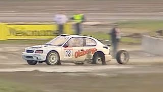 European Rallycross Highlights 2006 Norway Andreas Eriksson Ford Fiesta T16 4x4 Div 1 B amp A Finals [upl. by Tiphanie666]