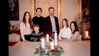 Kronprinsfamiliens julehilsen 2020 [upl. by Lenno]