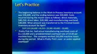 Job Order Costing 2 Intro to Managerial Accounting C4 Professor Savita Sahay [upl. by Ahilam570]