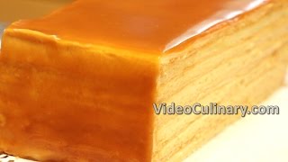 Caramel Layer Cake Recipe  Video Culinary [upl. by Ramo]