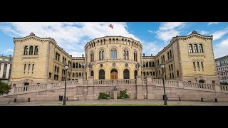 NORWAY NORGE STORTINGET FINANSTALEN 7102024 TRYGVE S VEDUM STATSBUDSJETTET 2025 [upl. by Revell198]