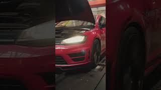 Volkswagen Golf R Dyno run automobile mslperformance [upl. by Allissa]