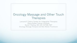 How Can Integrative Therapies Help Lung Cancer Patients  DanaFarber Cancer Institute [upl. by Nuhs582]