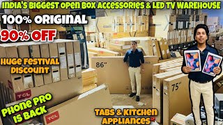 Open Box Accessories Tabs amp LED TV  90 OFF  100 Original  Capital Darshan [upl. by Adele]