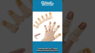 Férula protectora para lesiones de dedo ortopedia salud viralvideo viralvideo belleza [upl. by Tilney]