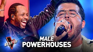 Breathtaking Male POWERHOUSE Blind Auditions on The Voice [upl. by Nitsew839]