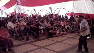 Jigging Contest  Male Adult  Lac La Biche Powwow Days 2014 [upl. by Ellirehs]