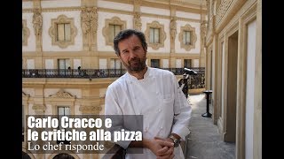 Carlo Cracco e la pizza margherita lo chef risponde alle accuse [upl. by Nwahsuq]