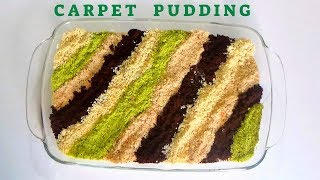 Carpet Pudding  Easy and Tasty Carpet pudding  Tasty Treat [upl. by Cloutman]