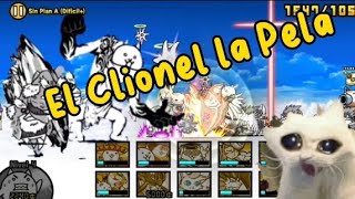 Clionel Esta fuerte  Ascendente Clionel  The Battle Cats [upl. by Fessuoy]